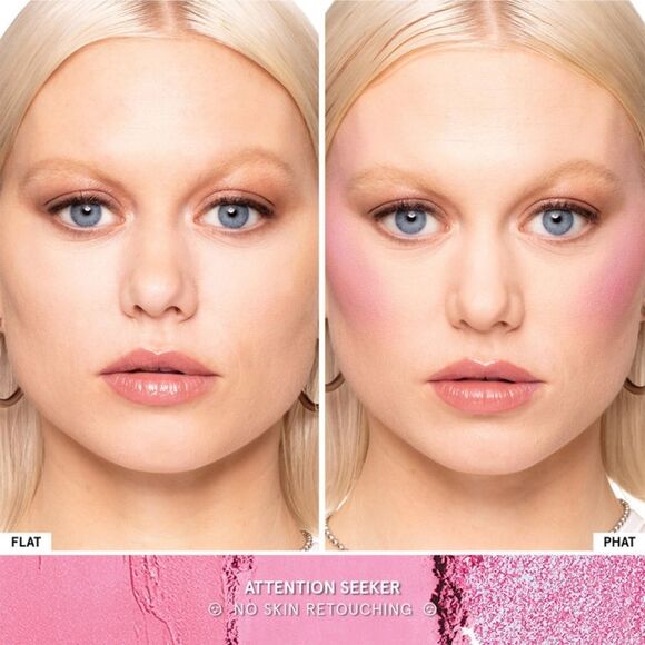 ONE SIZE Blush and Highlighter Trio in Attention Seeker (Bright Barbie Pink) - Picture 5 of 12